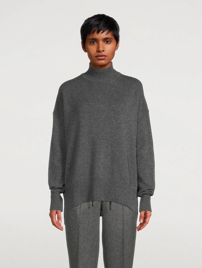 Cashmere High-Neck Sweater