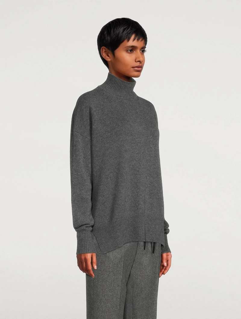 Cashmere High-Neck Sweater