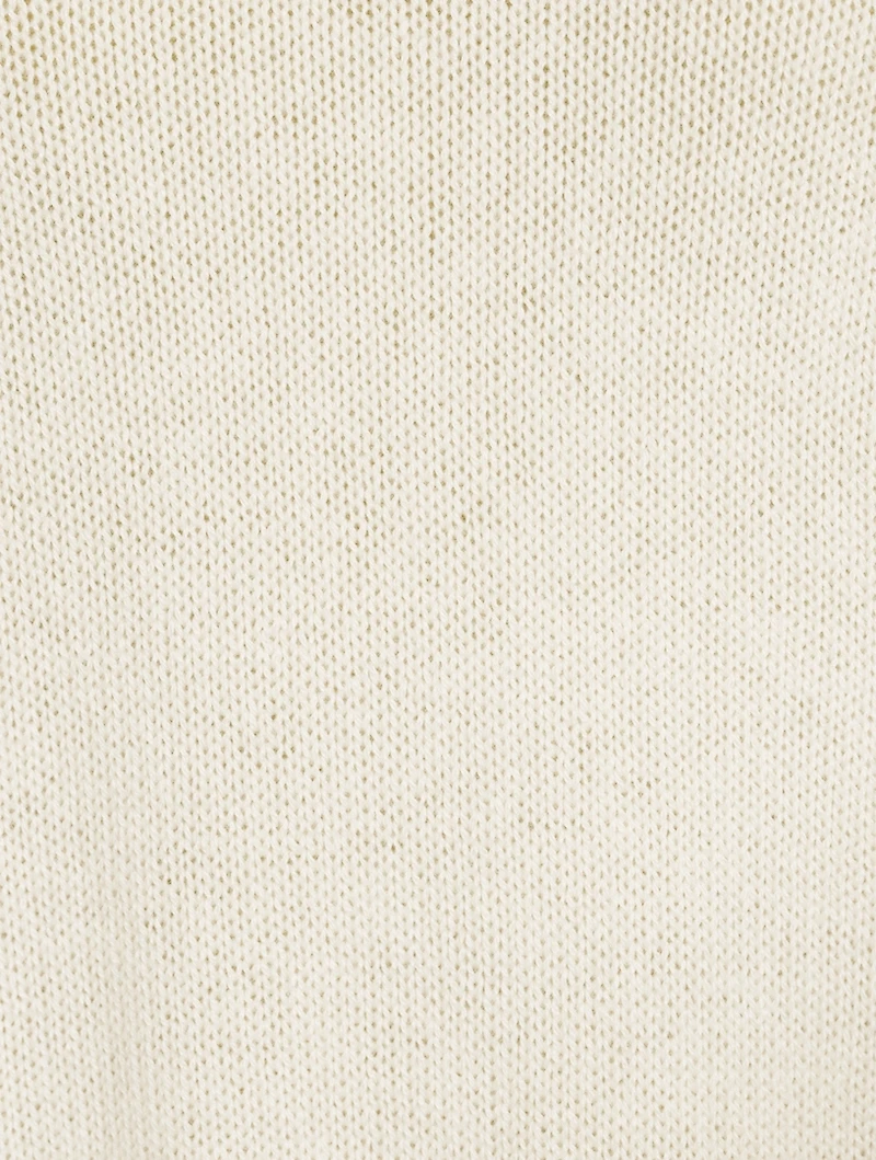 Cashmere Short-Sleeve Sweater