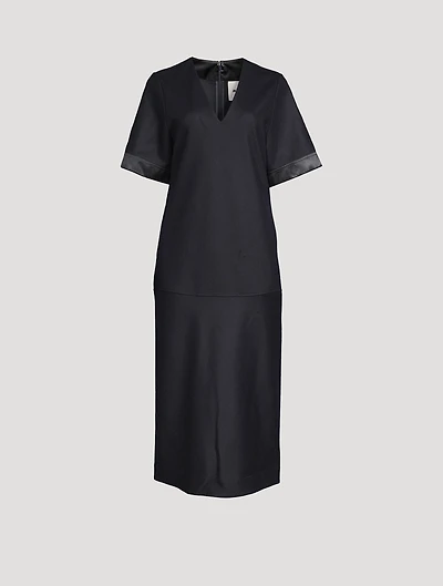 Wool Midi Dress