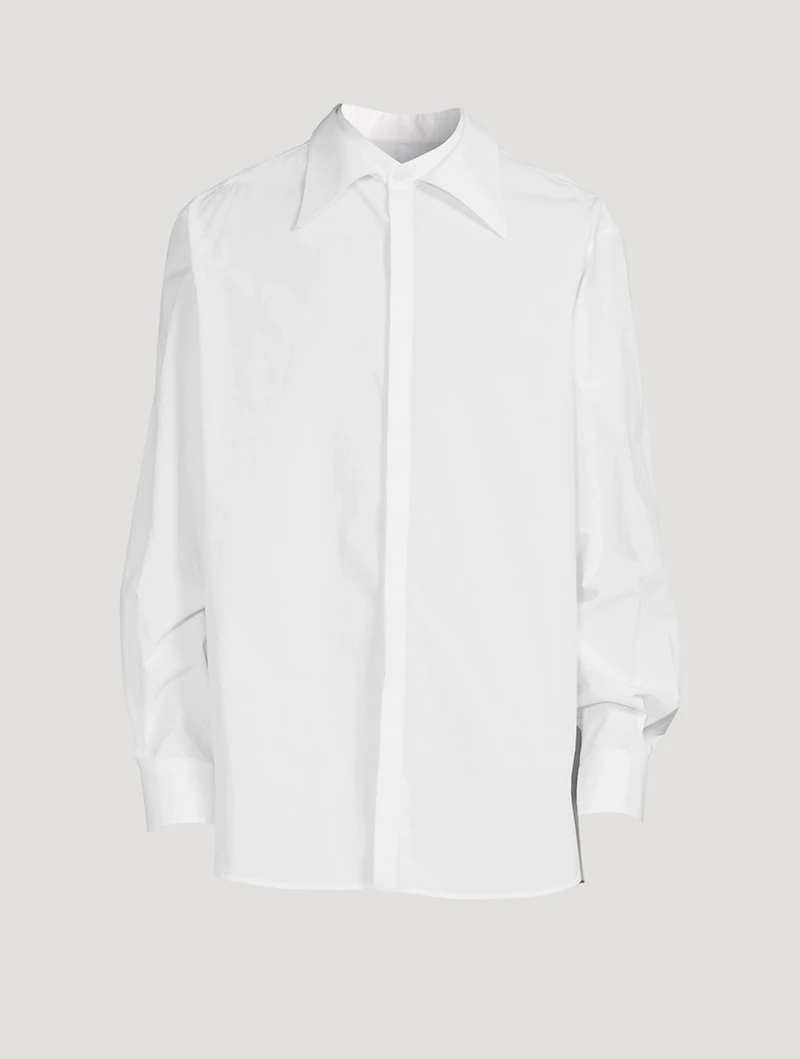 Cotton Collared Shirt