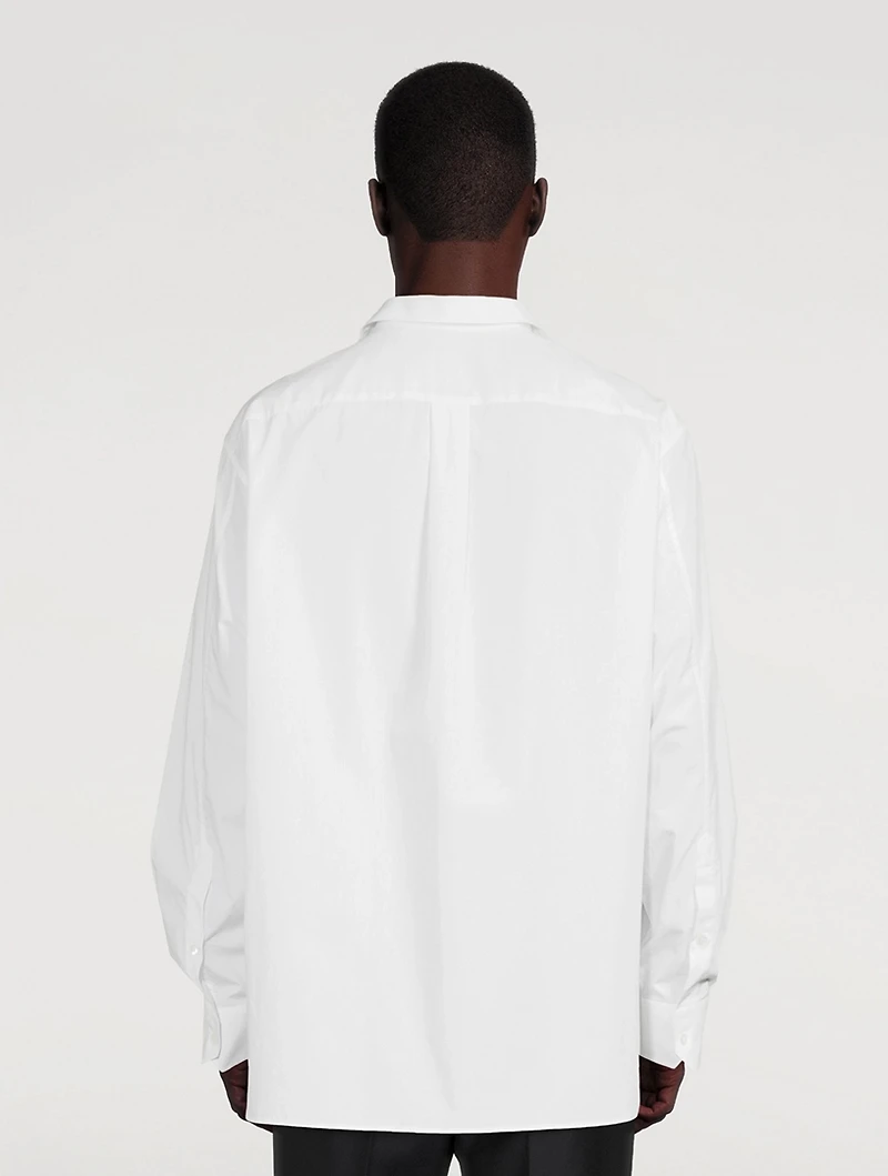 Cotton Collared Shirt