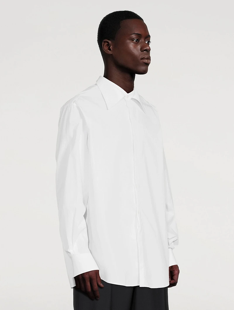 Cotton Collared Shirt