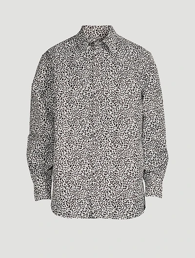 Nylon Shirt Animal Print