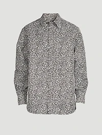 Nylon Shirt Animal Print