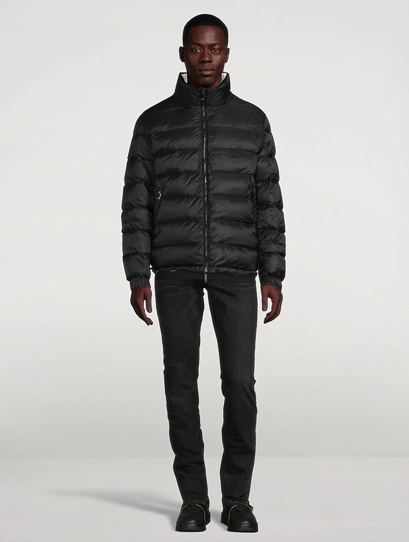 Reversible Hooded Jacket VLTN Print