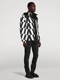 Reversible Hooded Jacket VLTN Print