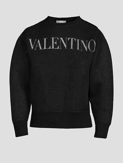 Mesh Logo Sweatshirt