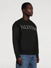 Mesh Logo Sweatshirt