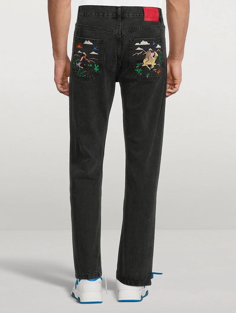 Side Story Cotton Jeans