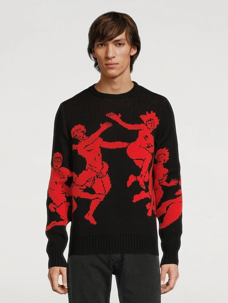 Never Ending Wool-Blend Sweater