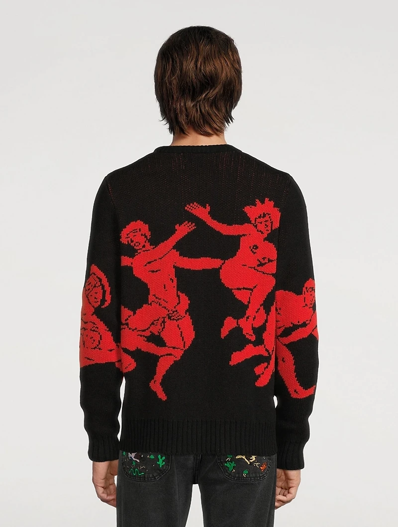 Never Ending Wool-Blend Sweater