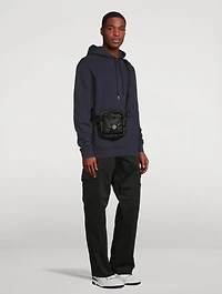 Coated Cotton Muslin Belt Bag