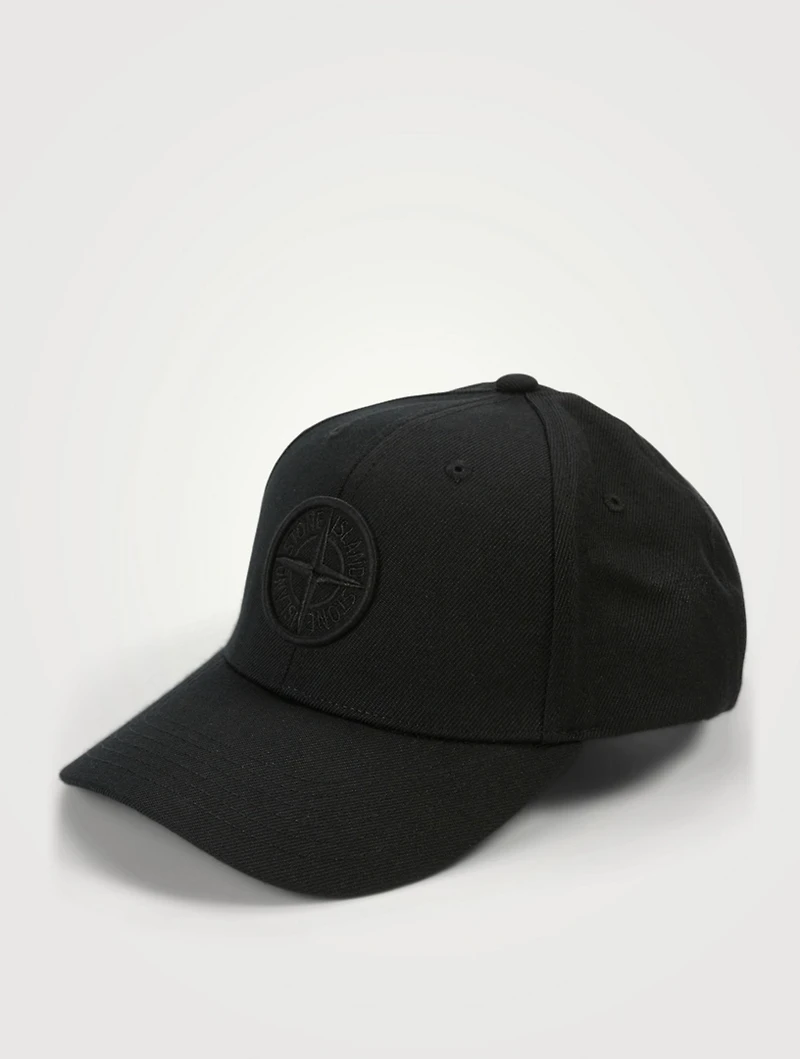 Wool Gabardine Baseball Cap