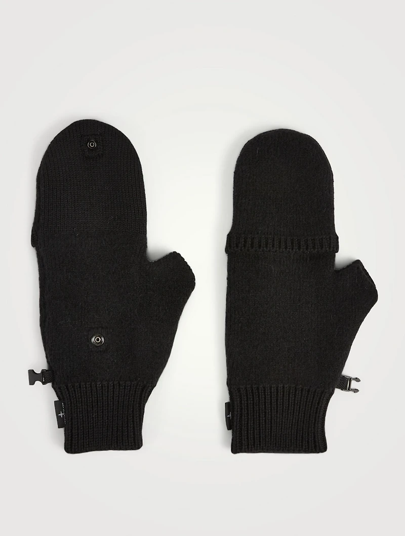 Wool Fingerless Mittens