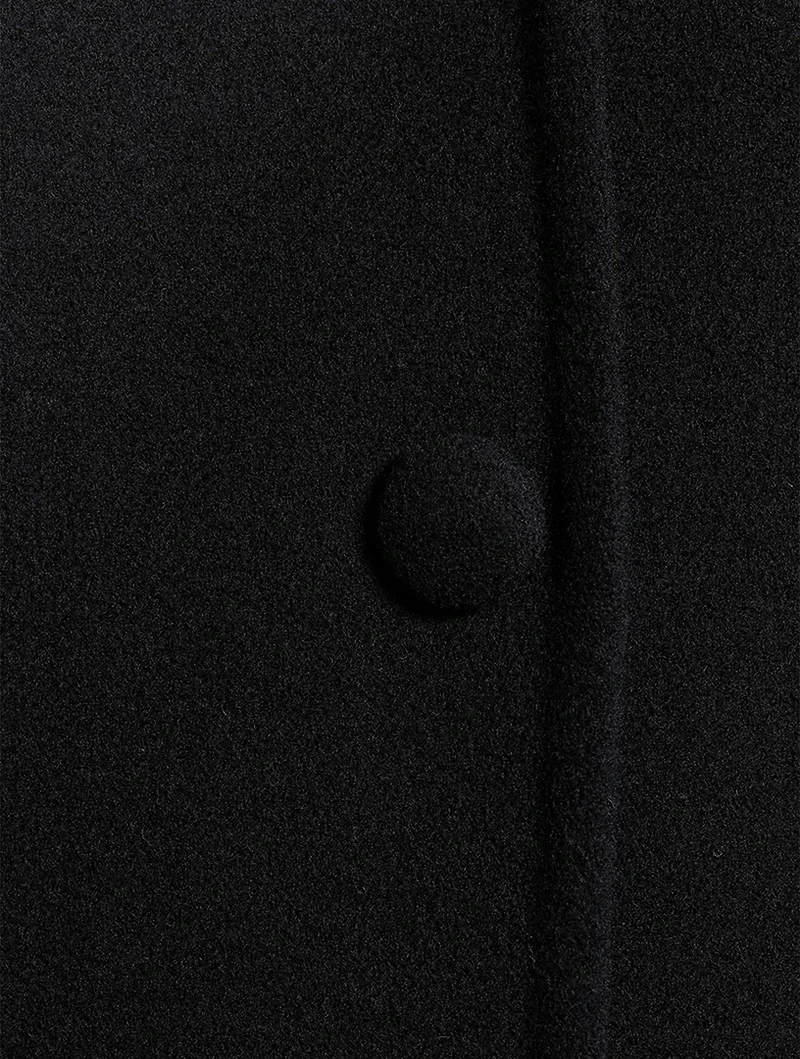 Belted Virgin Wool Coat