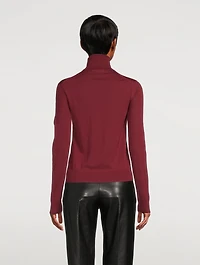 Superfine Wool Turtleneck Sweater