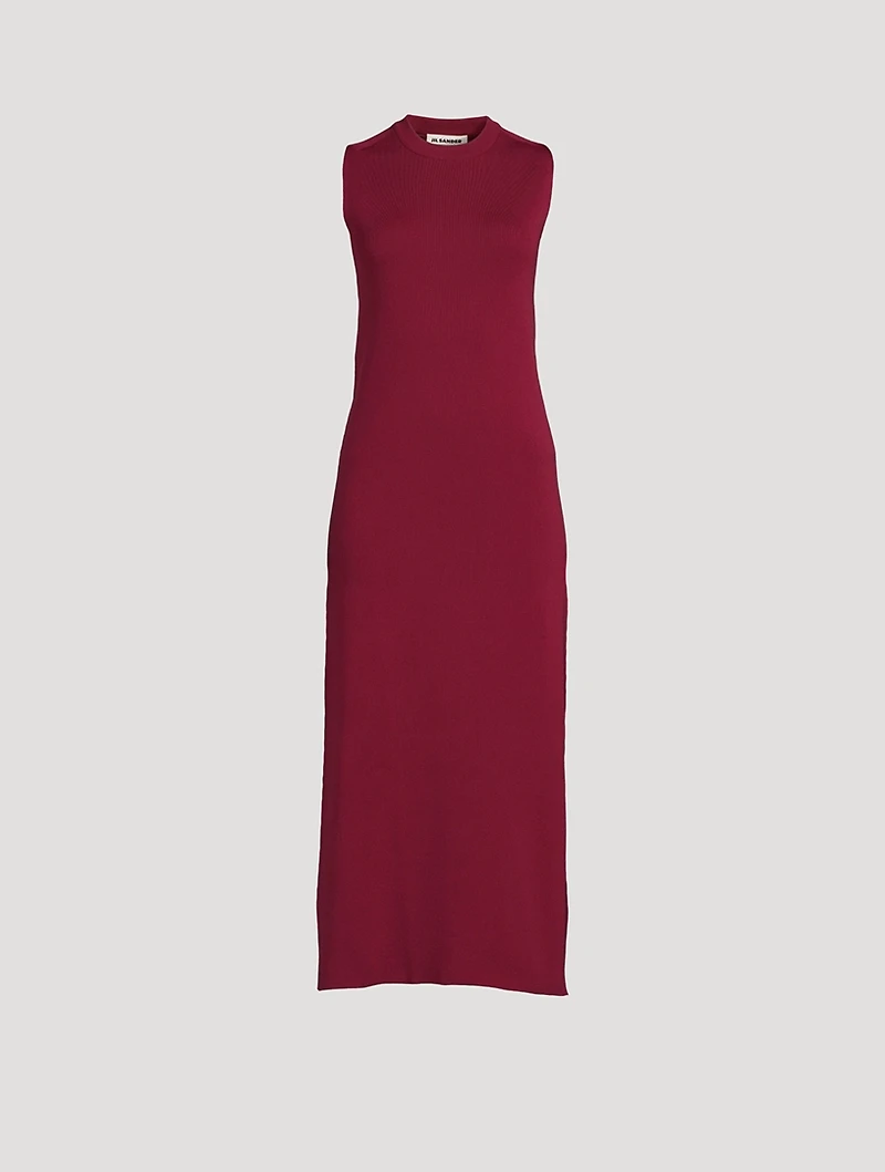 Sleeveless Knit Midi Dress