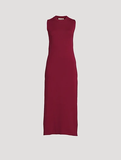 Sleeveless Knit Midi Dress