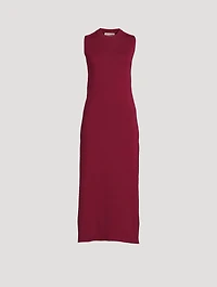 Sleeveless Knit Midi Dress
