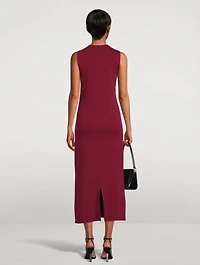 Sleeveless Knit Midi Dress