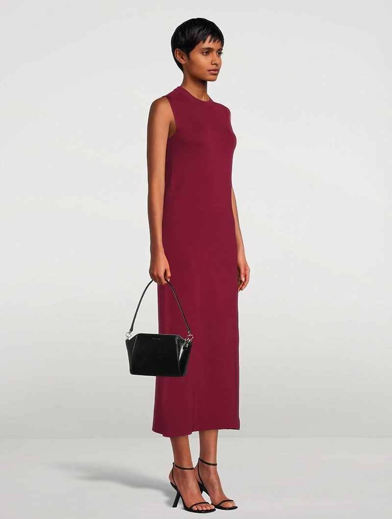 Sleeveless Knit Midi Dress
