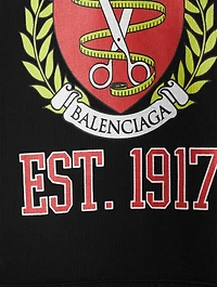 College Fleece Wide-Fit Hoodie