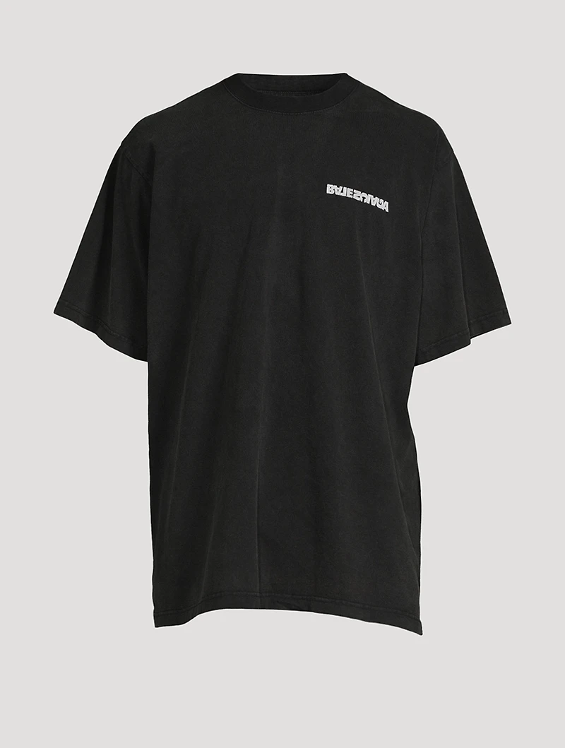 Turn Slit T-Shirt