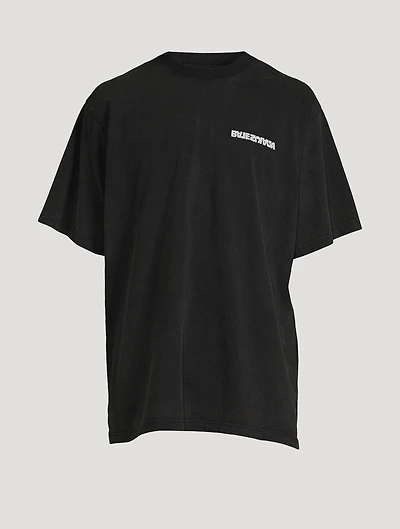 Turn Slit T-Shirt