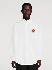 Poplin College Oversized Shirt