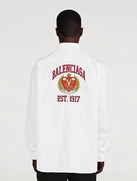 Poplin College Oversized Shirt