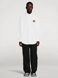 Poplin College Oversized Shirt