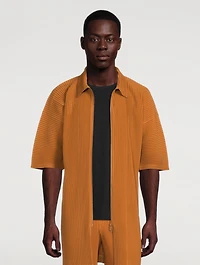 June Short-Sleeve Zip Shirt