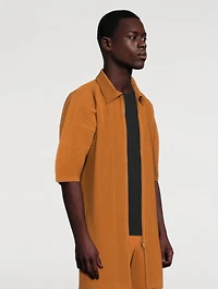 June Short-Sleeve Zip Shirt