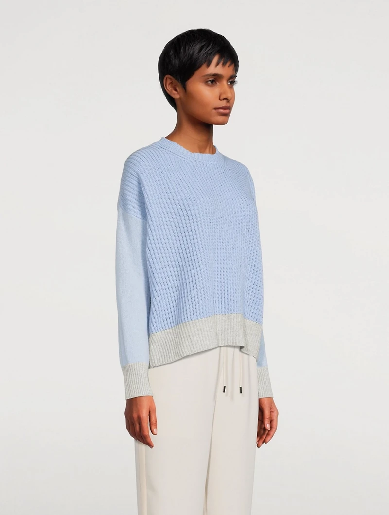 Cashmere Colourblock Sweater