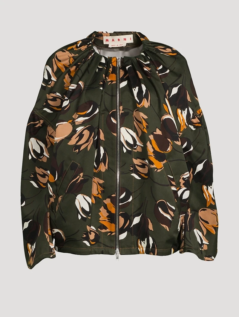 Cotton Printed Jacket