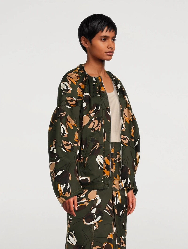 Cotton Printed Jacket