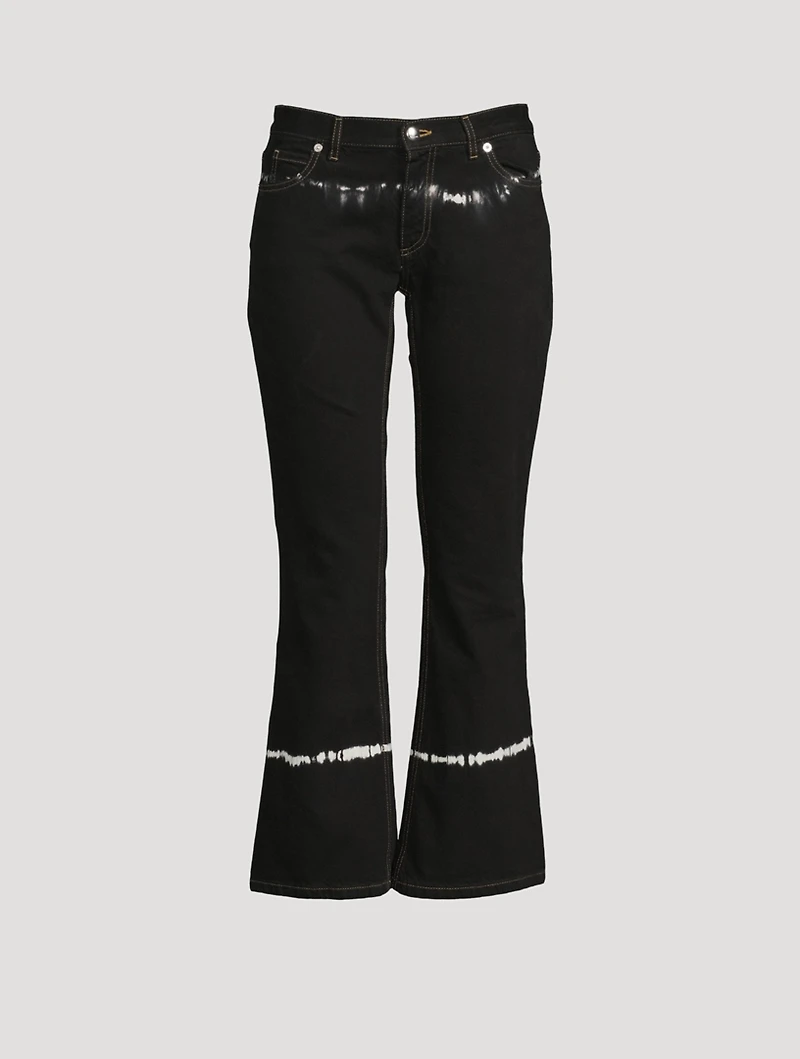 Bull Denim Flared Jeans