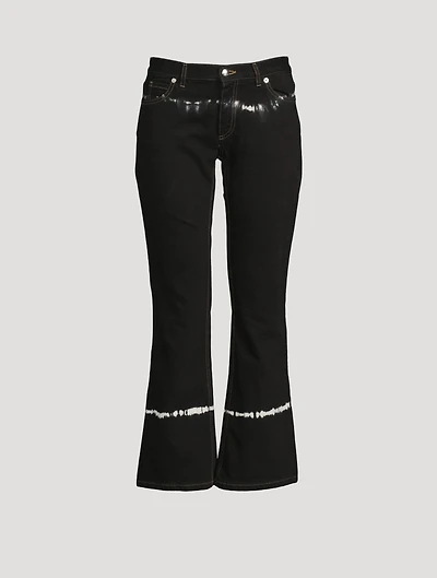 Bull Denim Flared Jeans