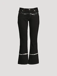 Bull Denim Flared Jeans