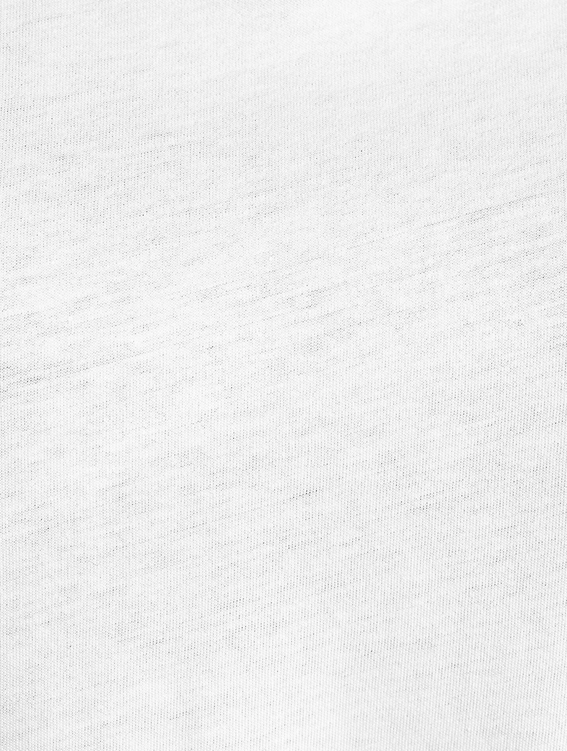 T-Shirt With Ribbon Tie