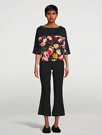 Cotton Top With Back Tie