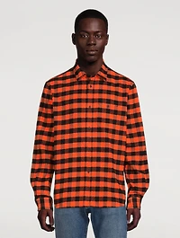 Cotton Shirt Check Print