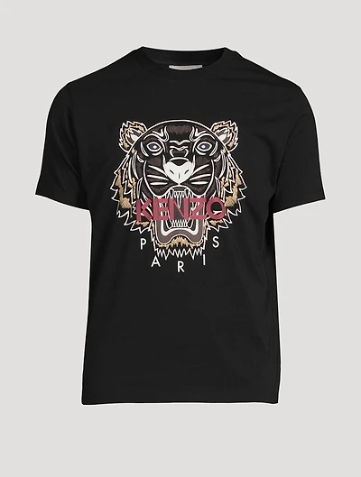 Tiger Cotton Logo T-Shirt
