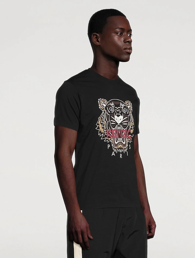 Tiger Cotton Logo T-Shirt