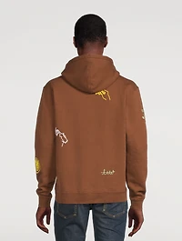 Cotton Embroidered Hoodie