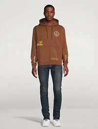 Cotton Embroidered Hoodie