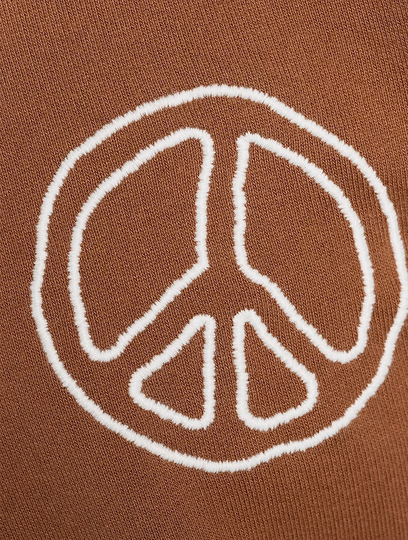 Cotton Embroidered Hoodie