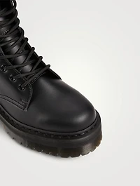 Jadon II Mono Vegan Leather Lace-Up Platform Ankle Boots