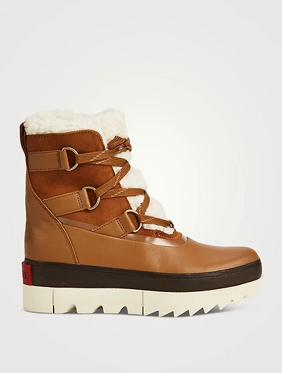 Joan Of Arctic Next Lite Leather And Suede Boots